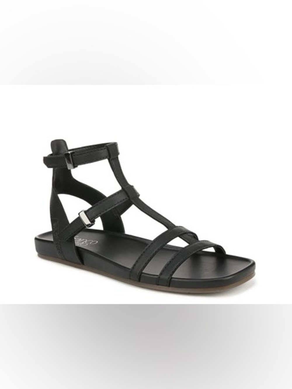 Franco Sarto Evan Gladiator Sandal in black, size 11 women’s summer sandals